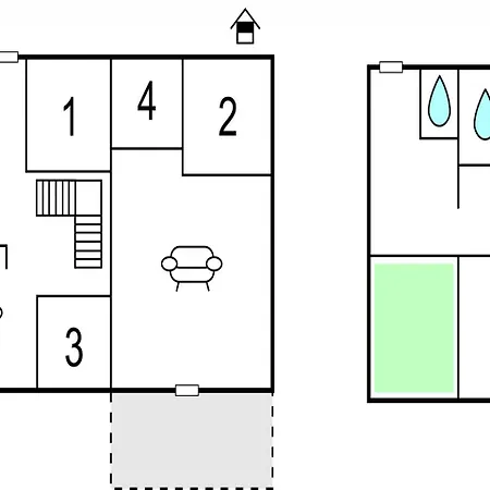 2 Bedroom Gorgeous Home In Ebeltoft Holiday home